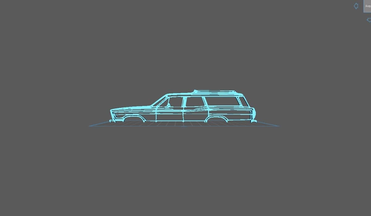 Ford - Country Squire 1967 Wall Art