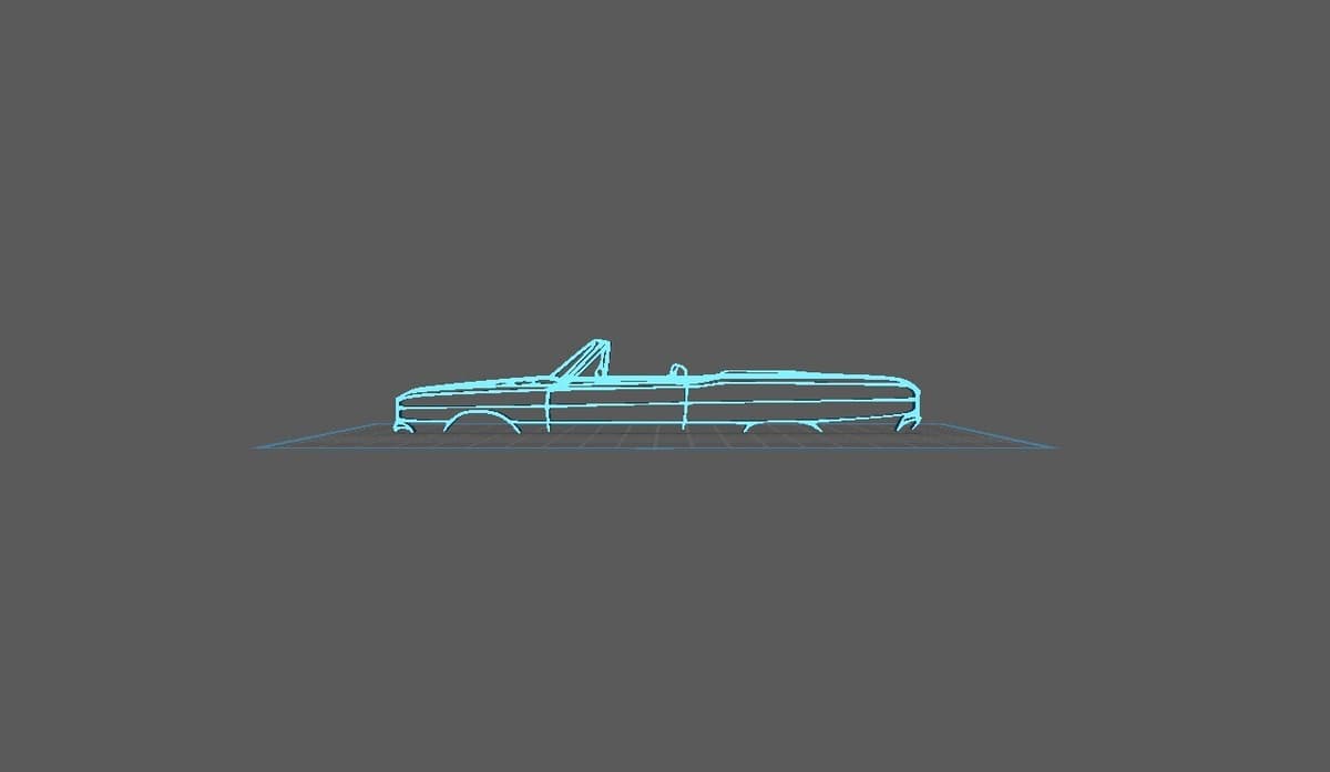Dodge - Dart 1969 Wall Art