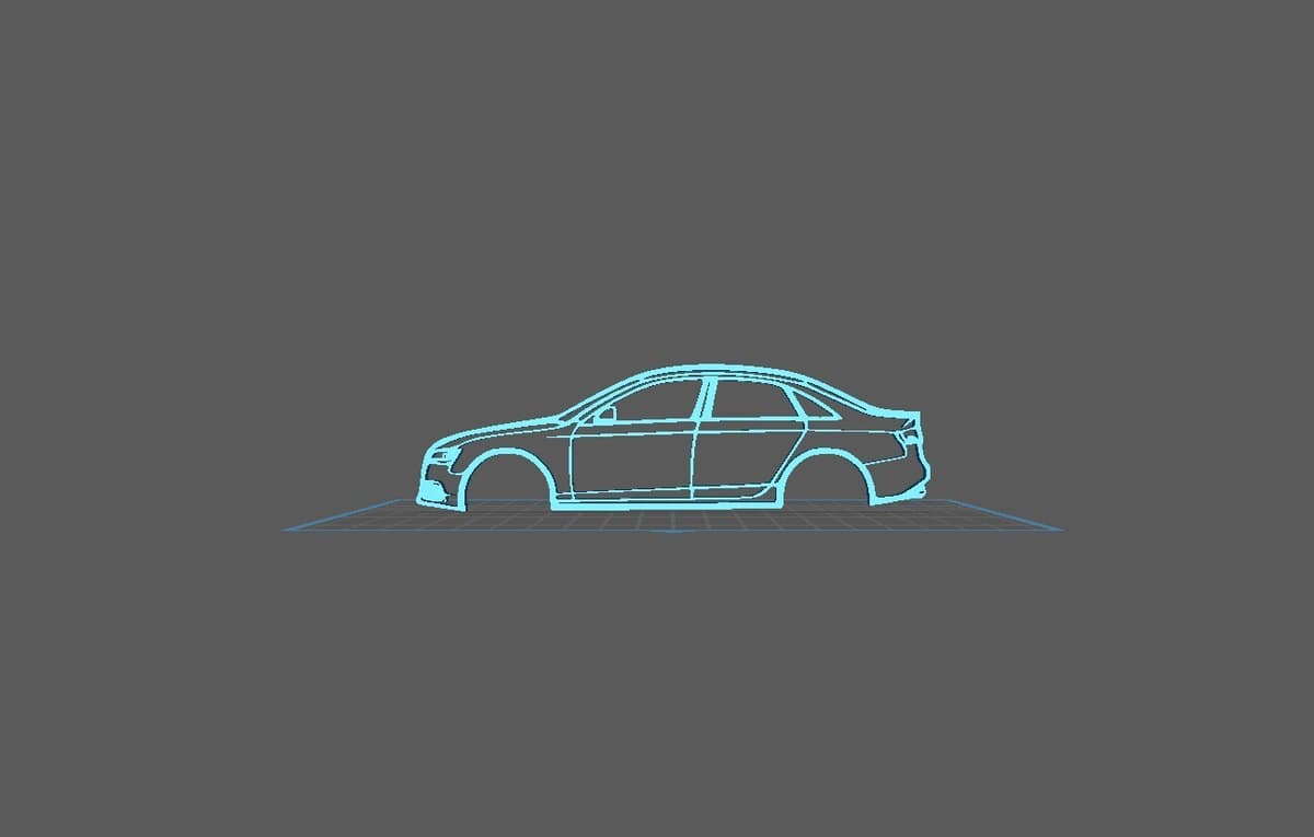 Audi - S4 2009 Wall Art