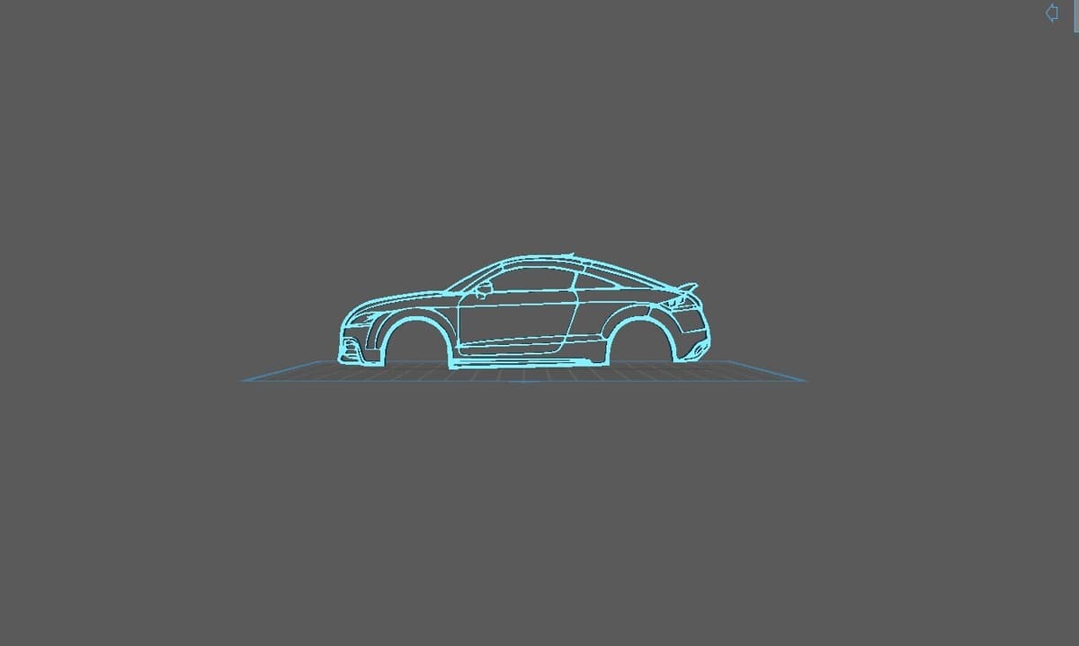 Audi - TT RS 2013 Wall Art