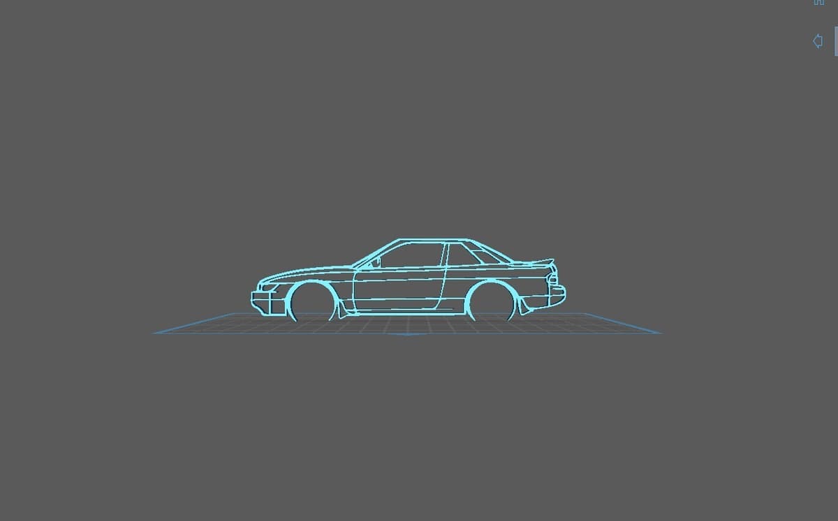 Nissan - Silvia S13 1990 Wall Art