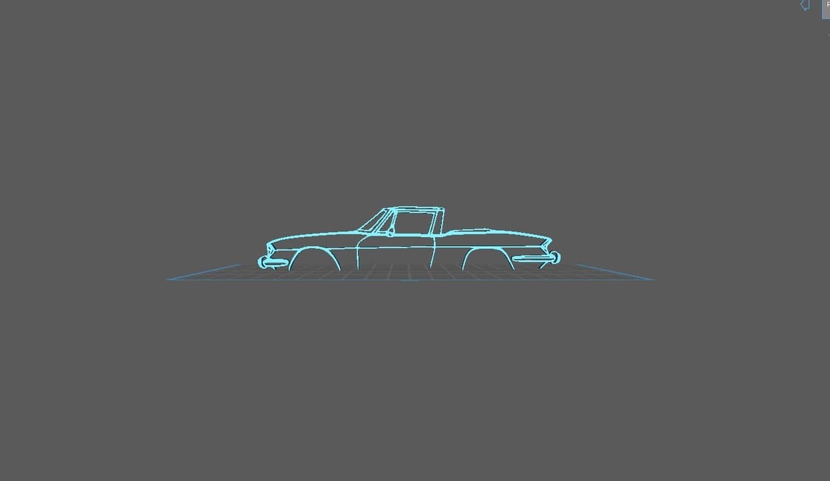 Triumph - Stag 1972 Wall Art