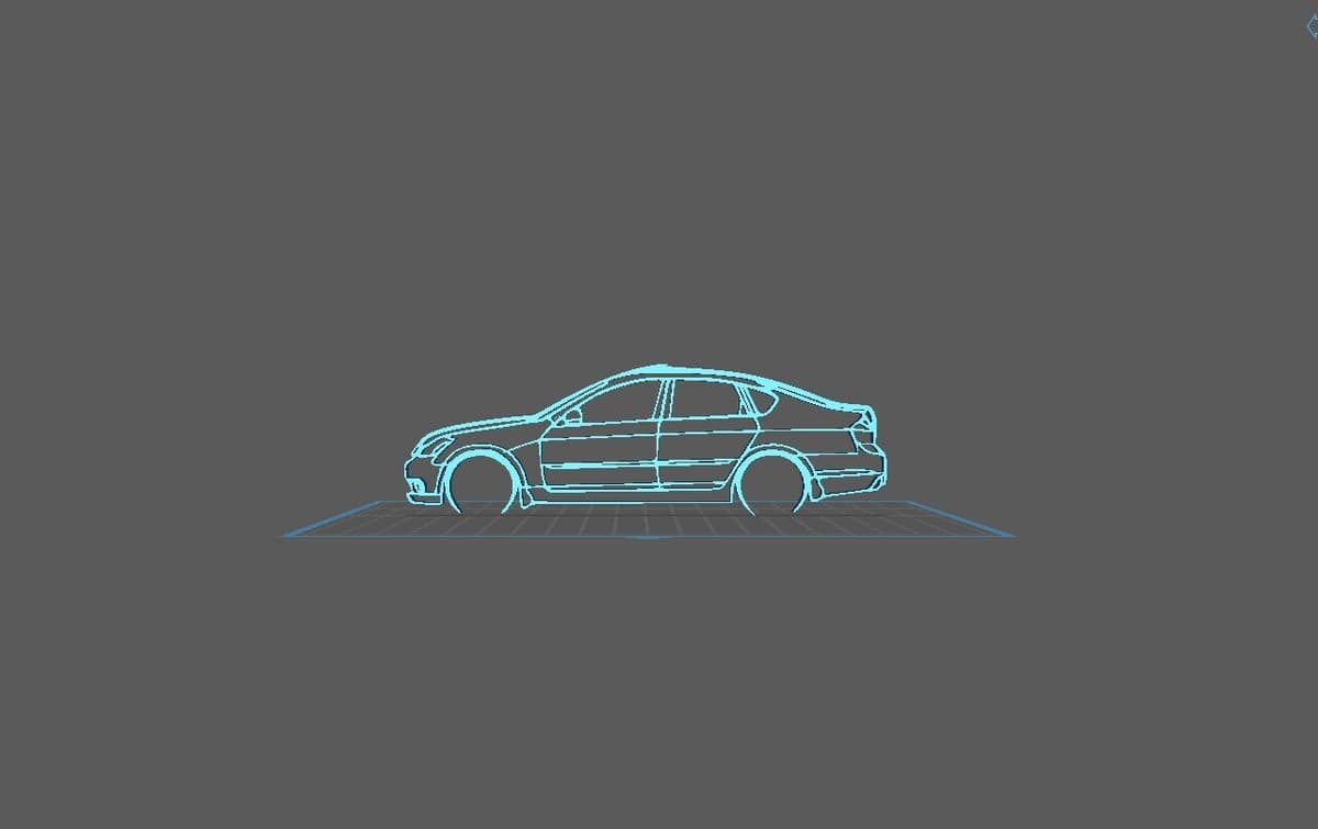 Nissan - Fuga 2006 Wall Art