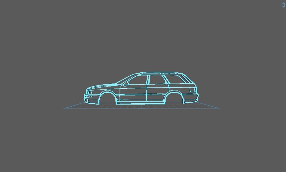 Audi - RS2 1993 Wall Art