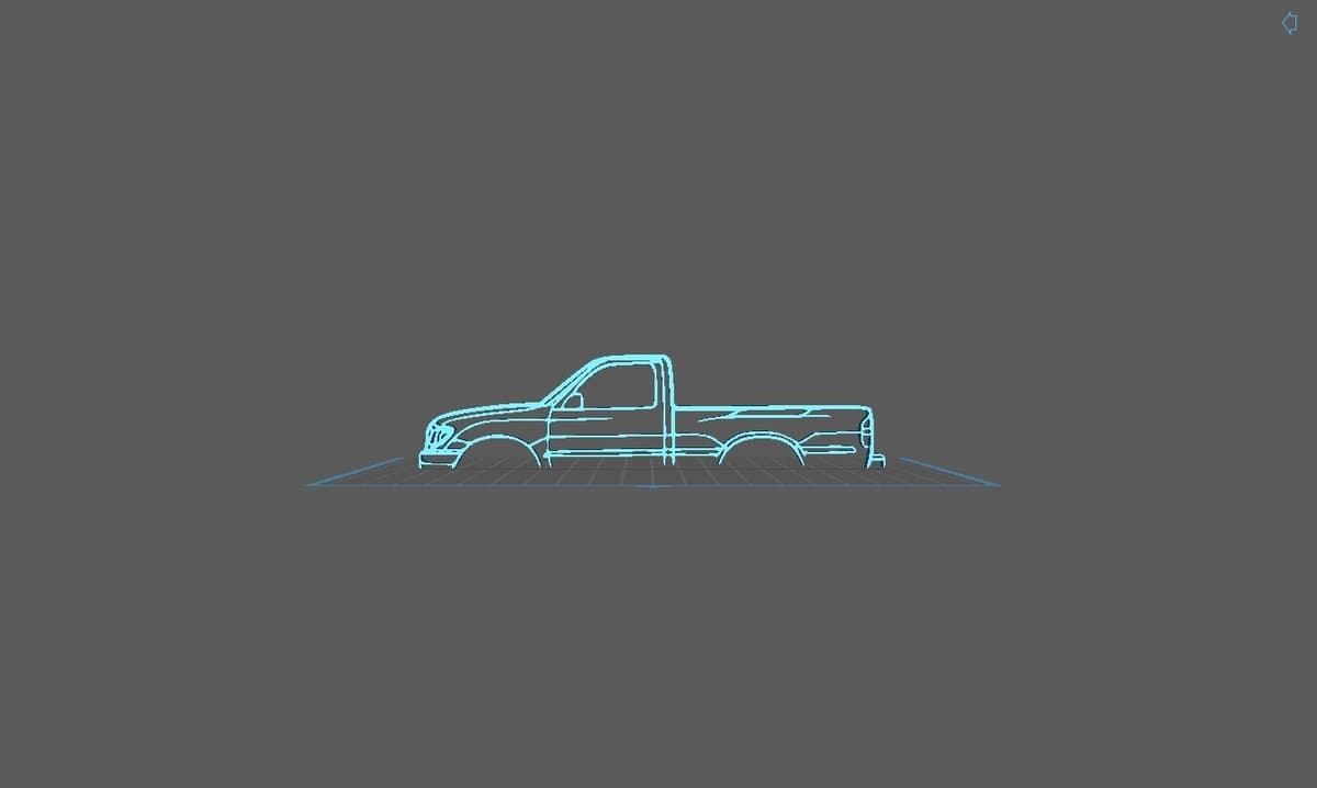 Toyota - Tacoma 2022 Wall Art