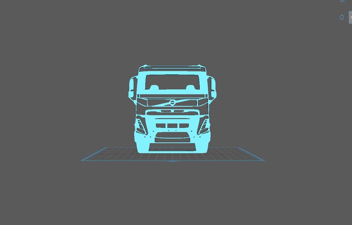 Truck - Volvo FMX Wall Art