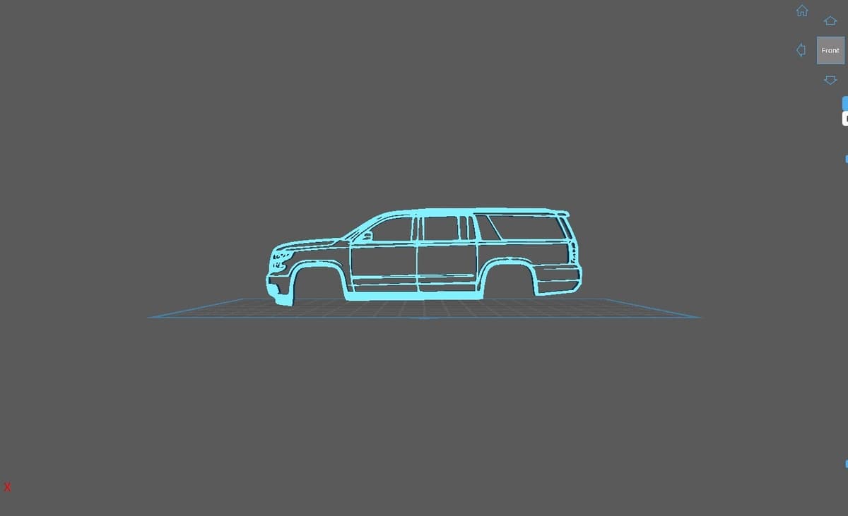 Chevrolet - Surbuban 2015 Wall Art