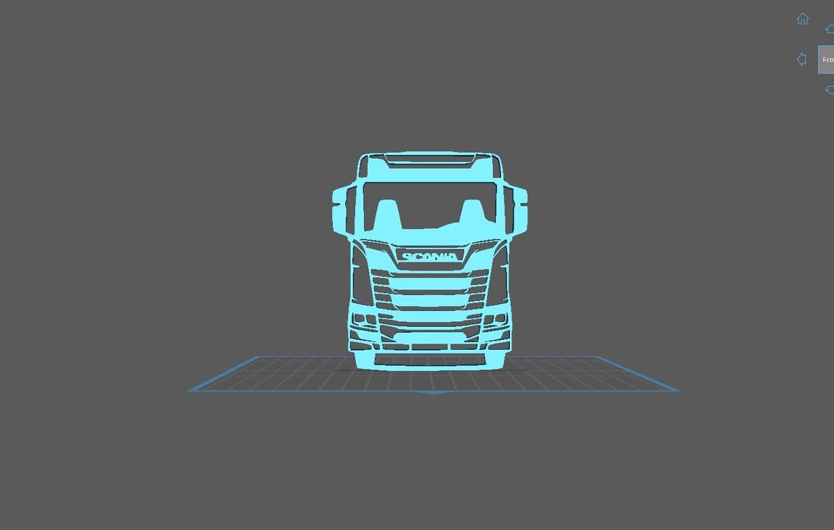 Truck - Scania R730 Wall Art