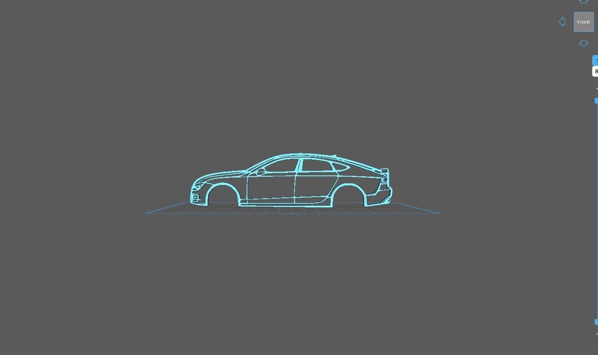 Audi - A7 Quattro Wall Art