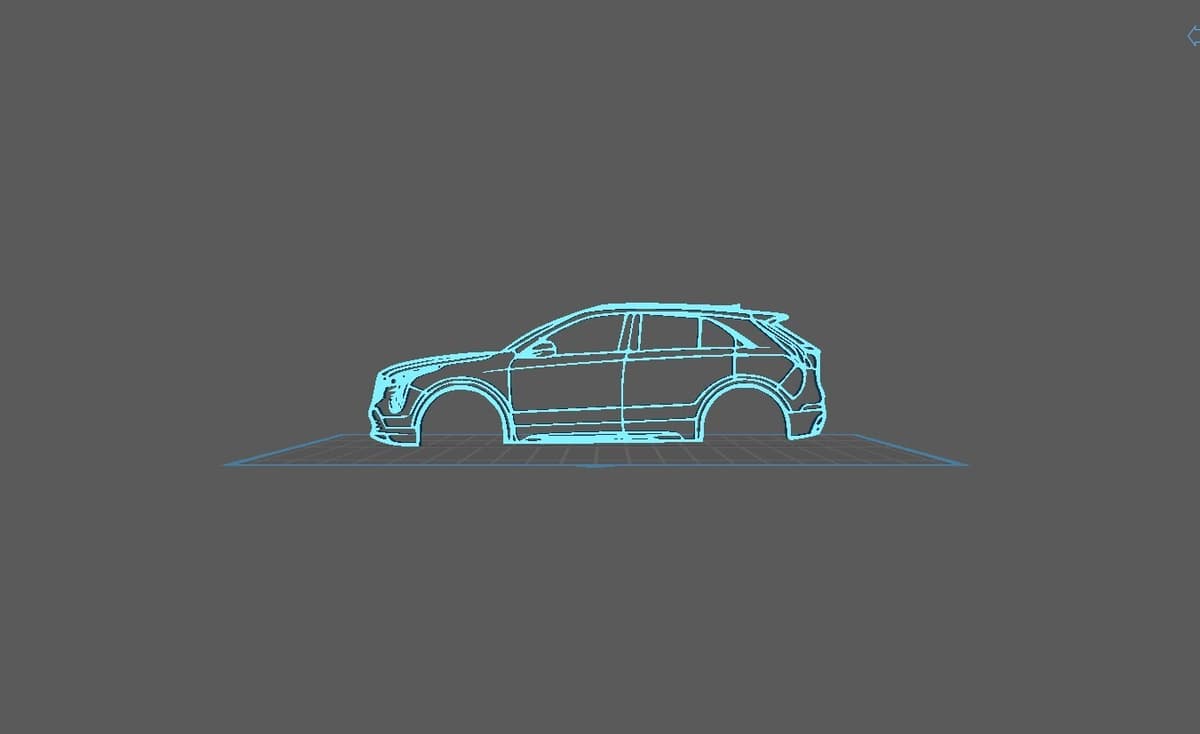 Cadillac - XT4 2019 Wall Art