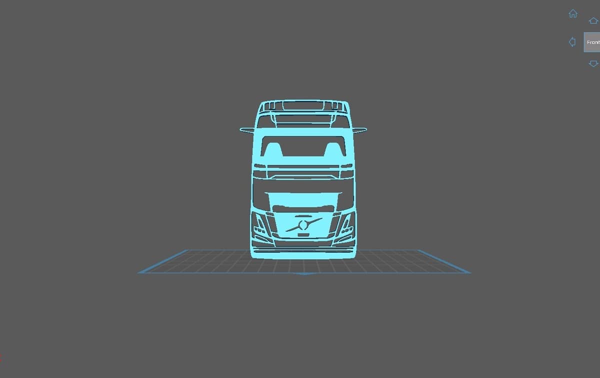 Truck - Volvo FH16 Aero Wall Art