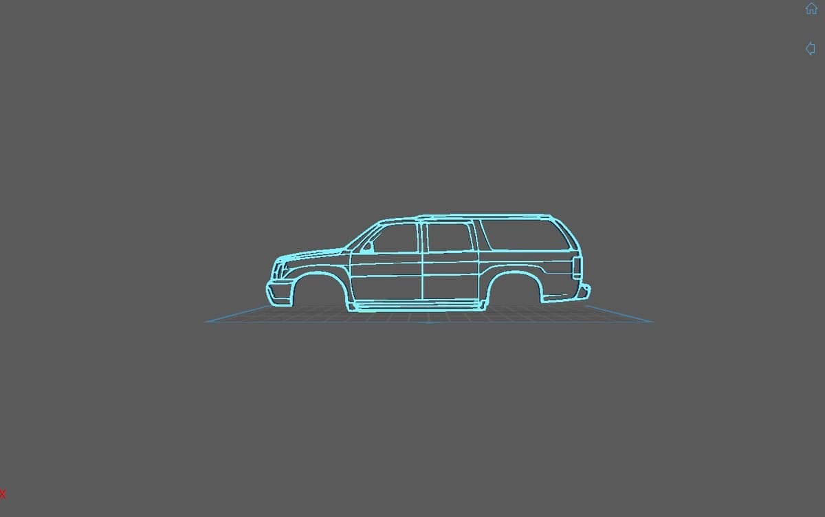 Cadillac - Escalade 2003 Wall Art