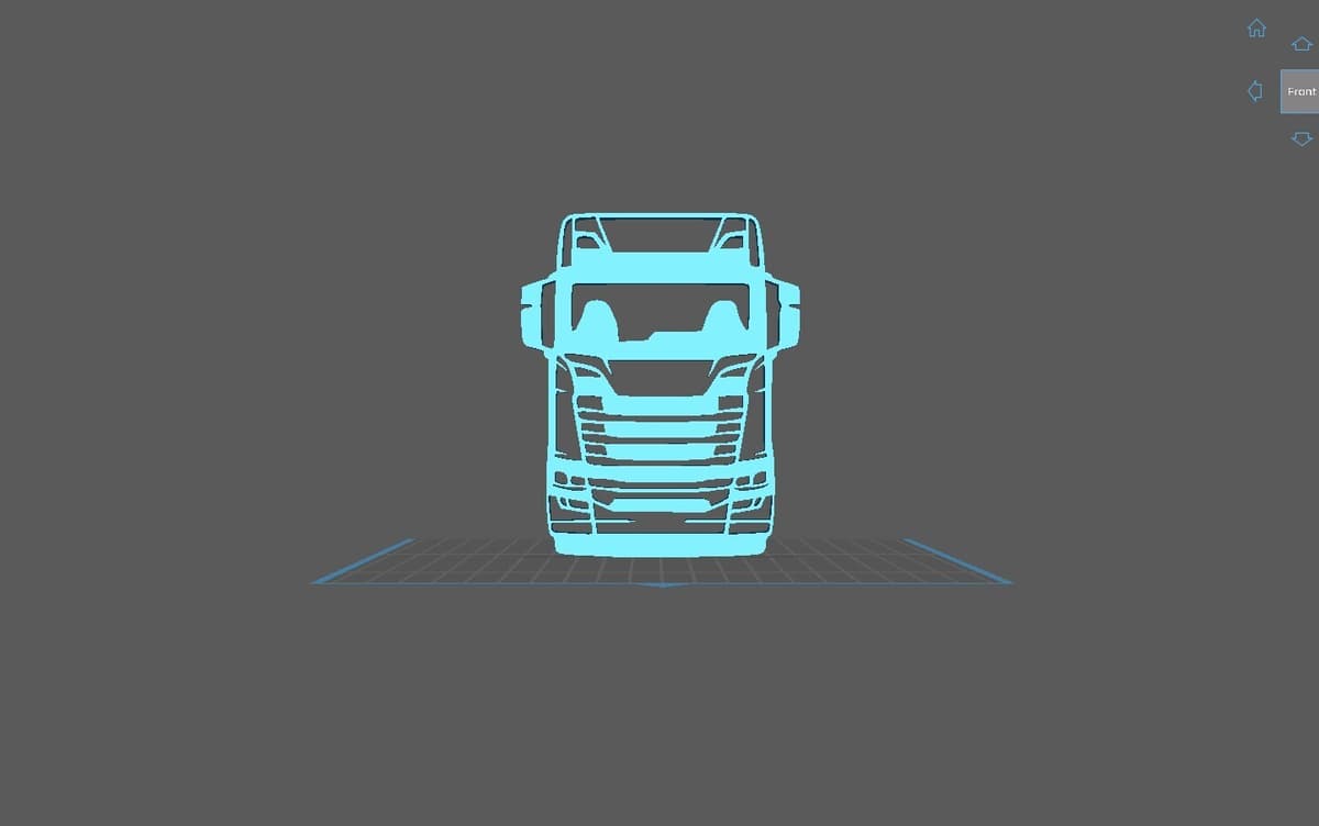 Truck - Scania S 2024 Wall Art