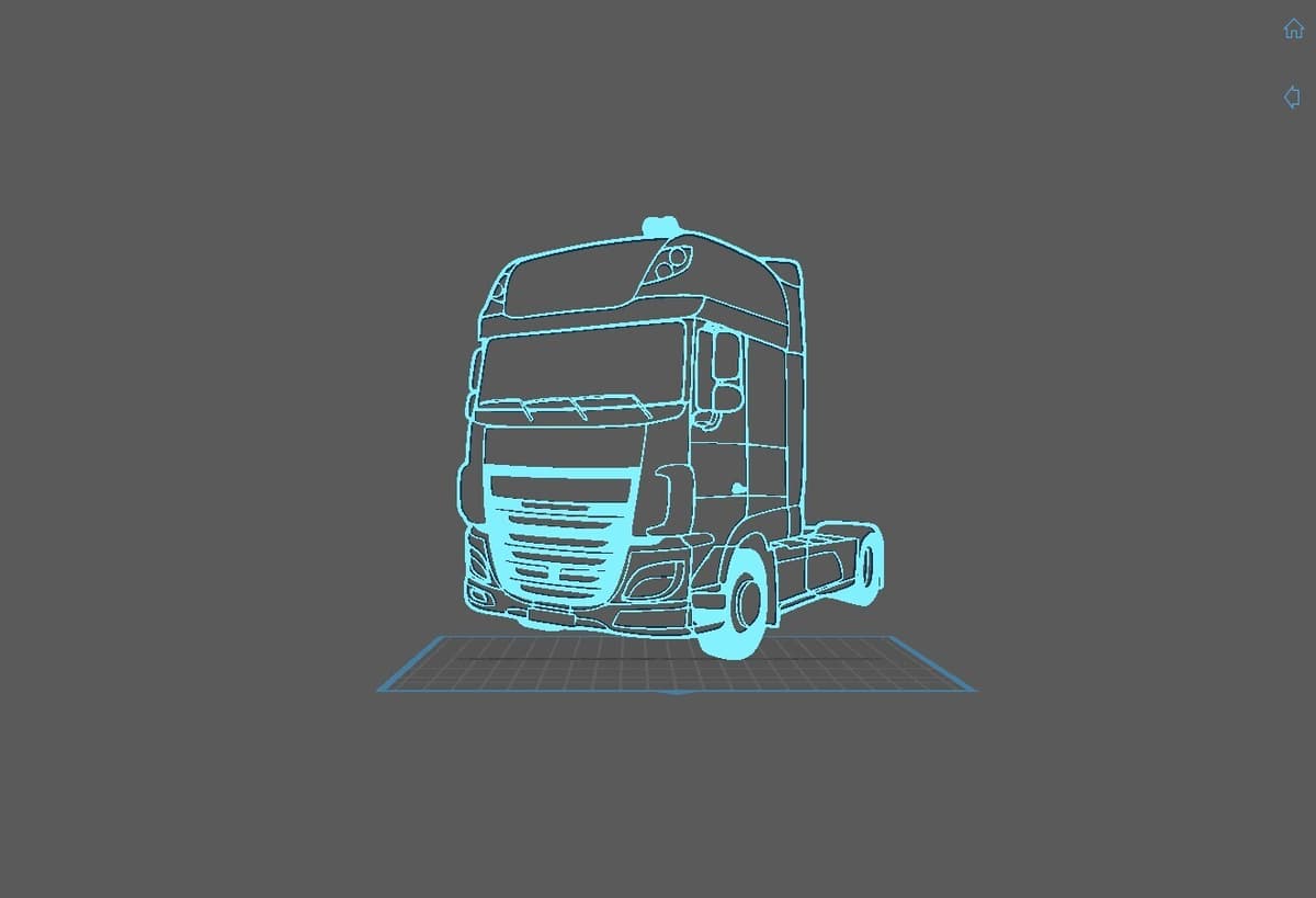 Truck - DAF Wall Art