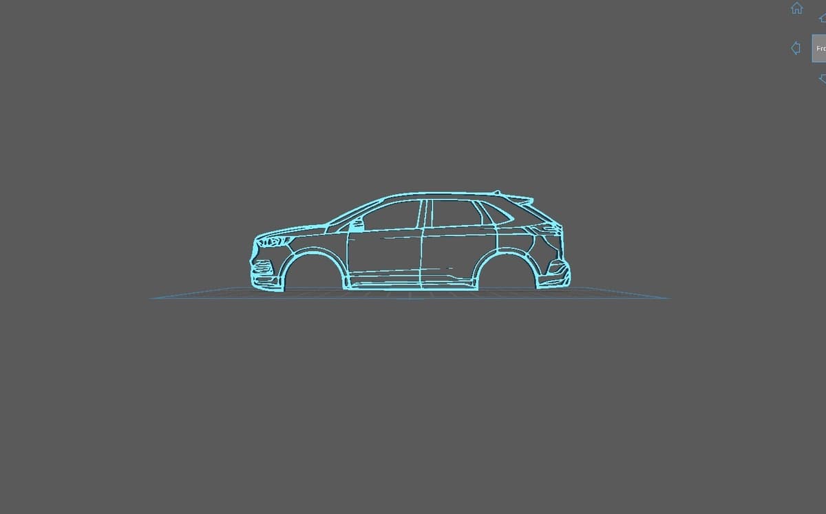 Ford - Edge ST 2019 Wall Art
