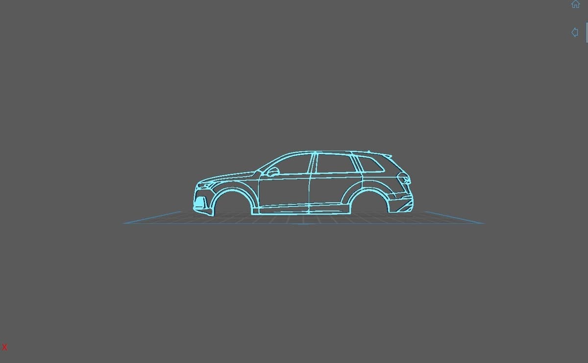 Audi - SQ7 2020 Wall Art