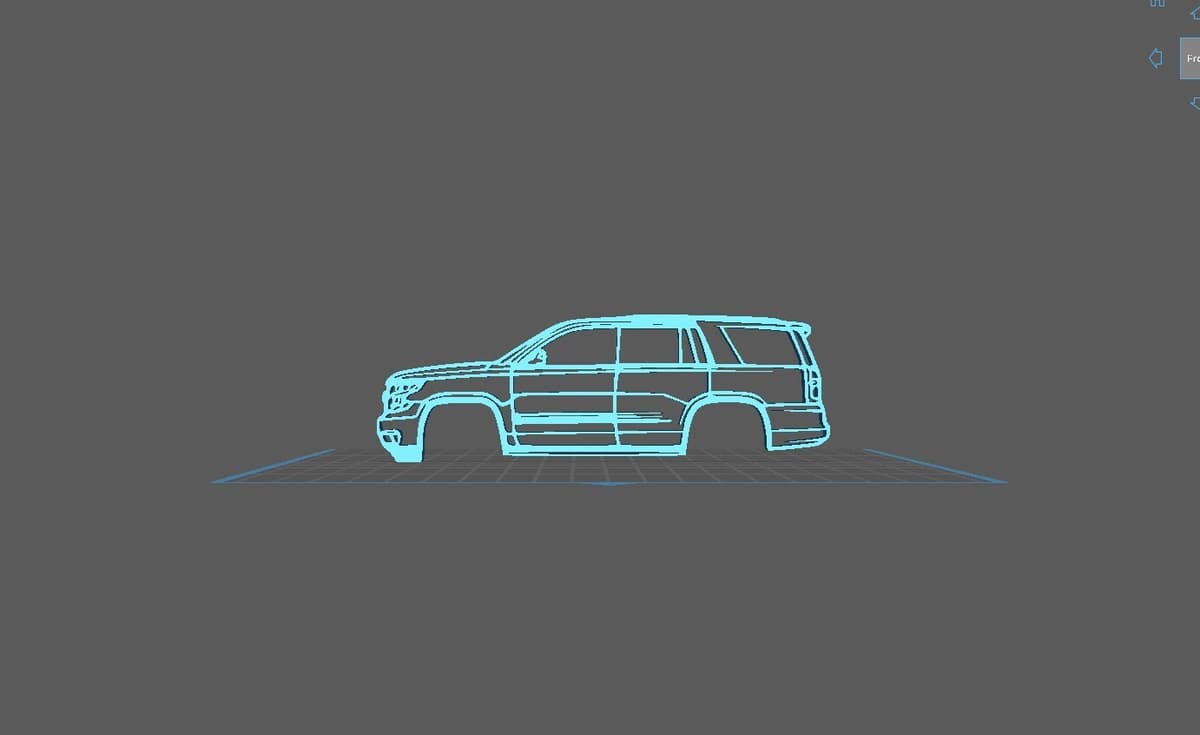 Chevrolet - Tahoé 2015 Wall Art