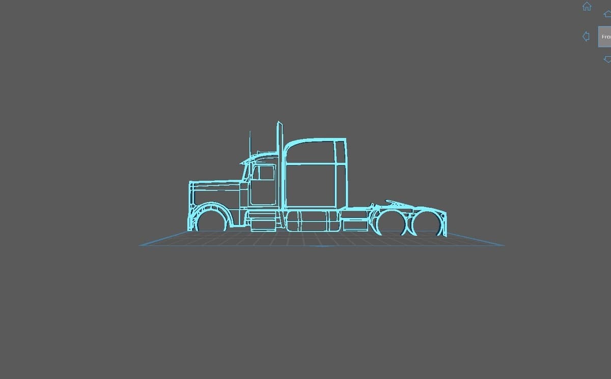 Truck - American Truck Wall Art