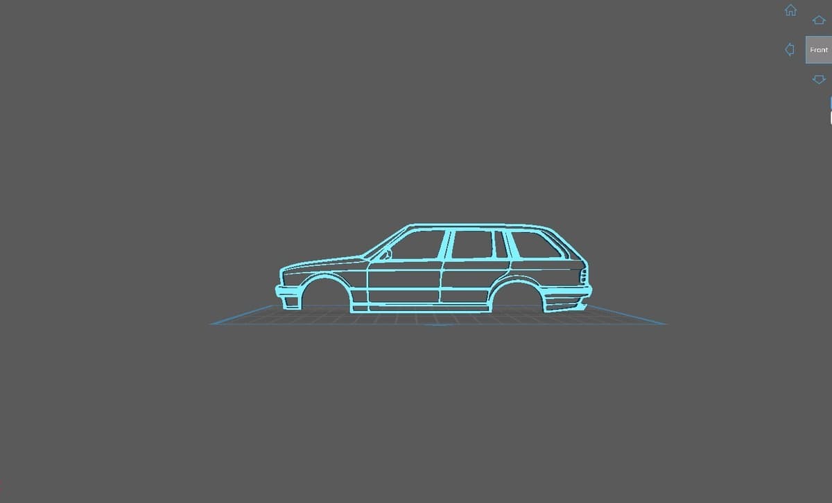 BMW - E30 Break Wall Art