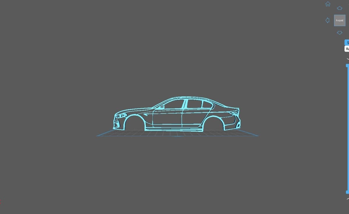 BMW - F90 M5 2022 Wall Art