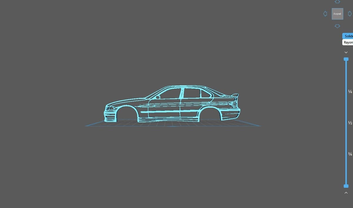 BMW - E36 Alpina Wall Art