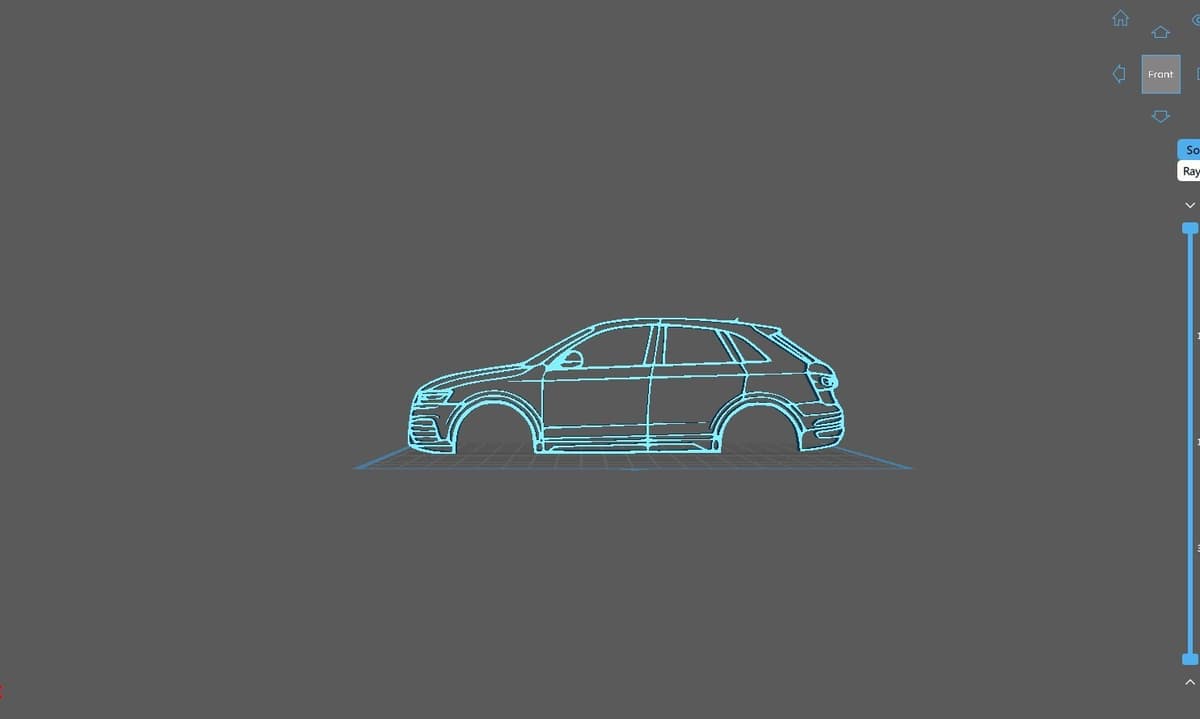 Audi - Q3 2019 Wall Art