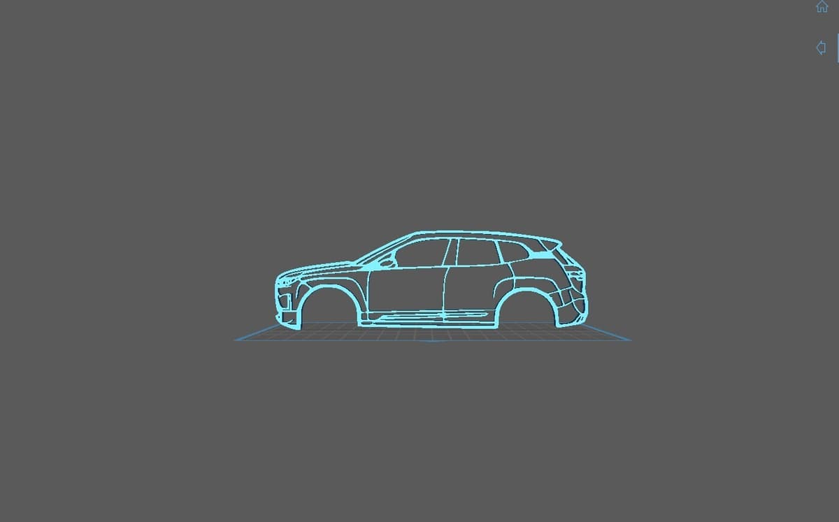 BMW - iX 2022 Wall Art