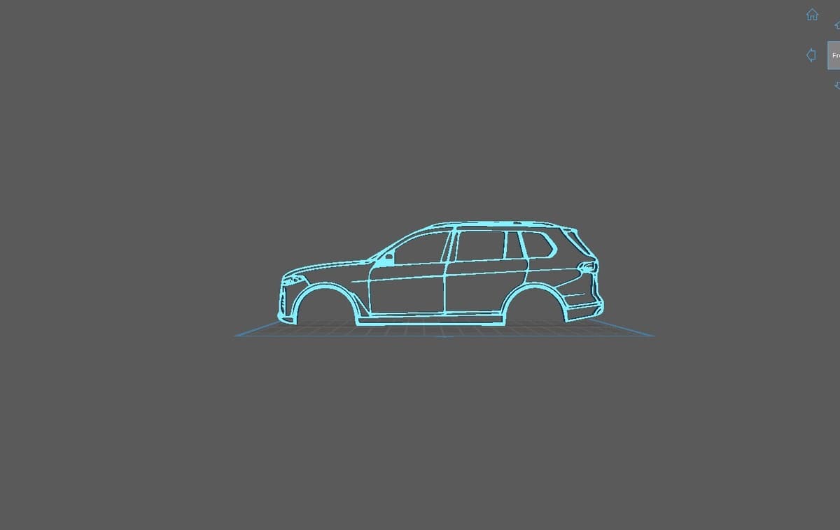 BMW - X7 G07 2019 Wall Art