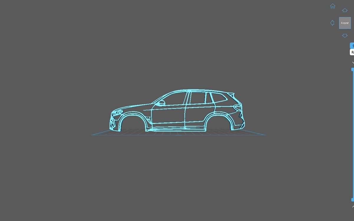 BMW - X3 G01 2020 Wall Art