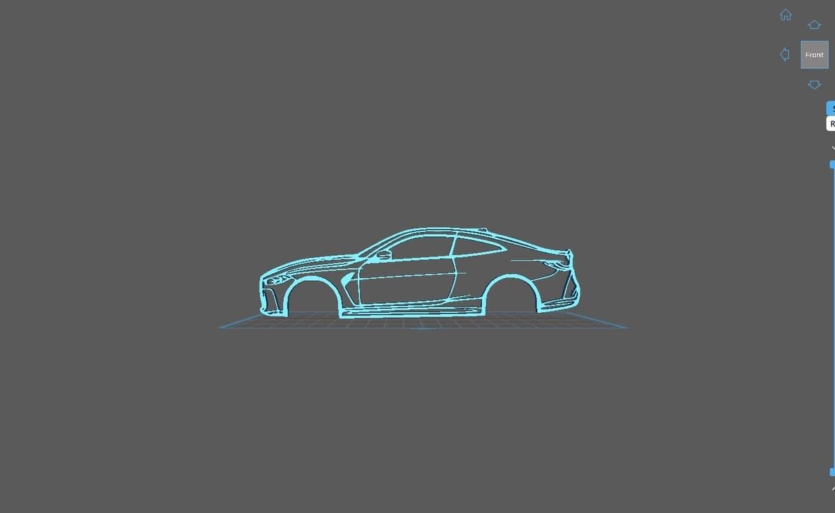 BMW - M4 2021 Wall Art