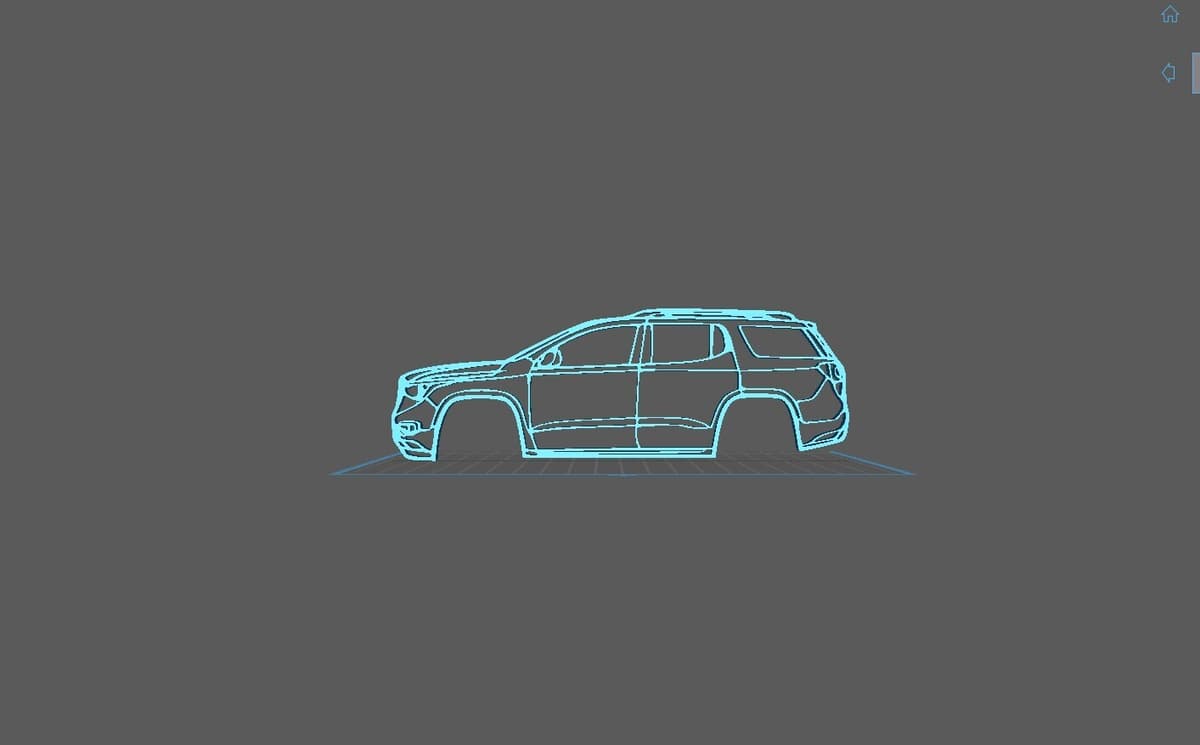 GMC - Acadia 2017 Wall Art