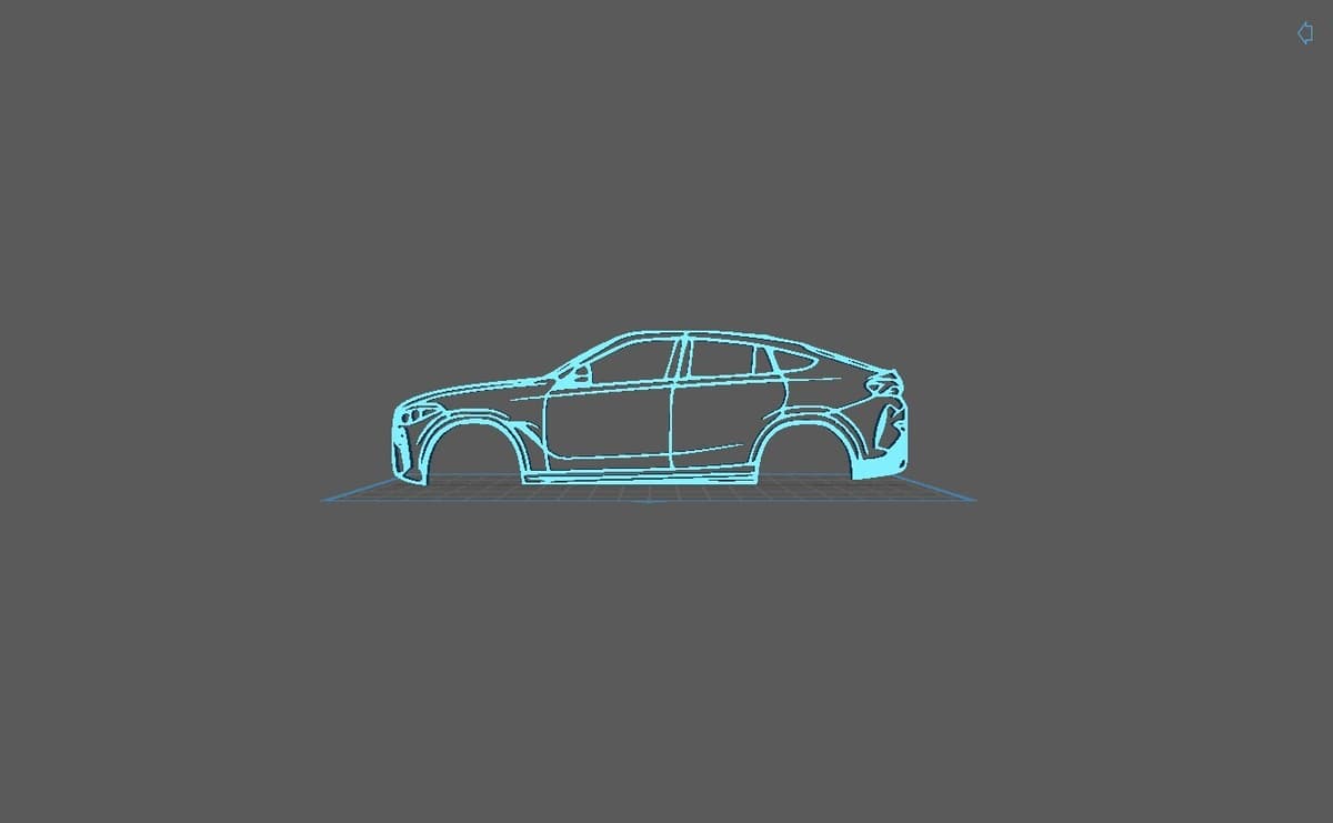BMW - X6 G06 Wall Art