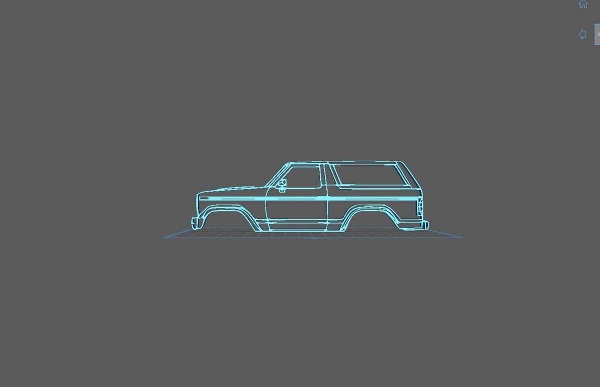 Ford - Bronco 1980 Wall Art