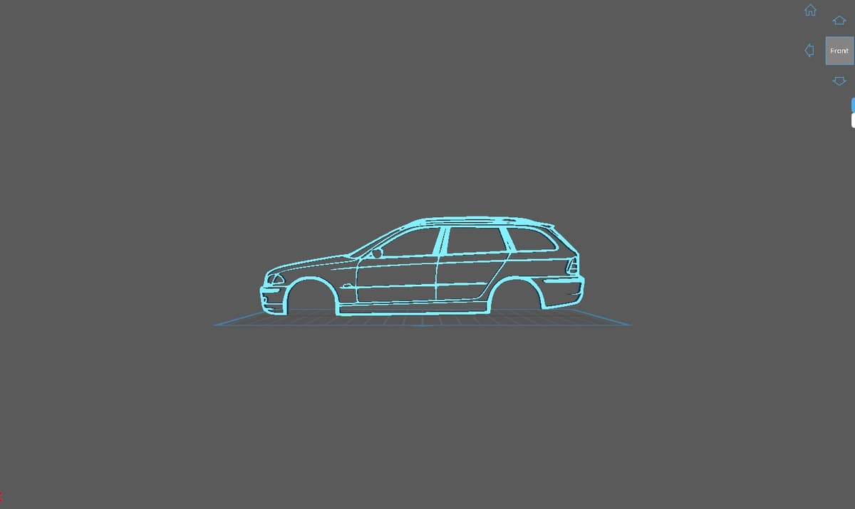 BMW - E46 Break Wall Art