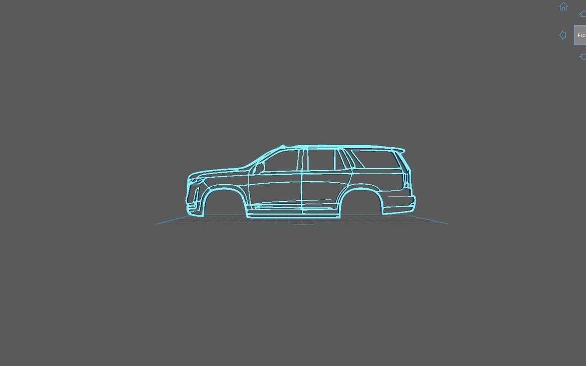 Cadillac - Escalade 2021 Wall Art