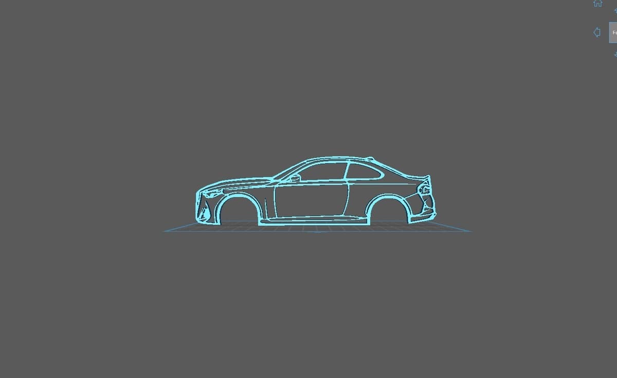 BMW - M240i 2022 Wall Art