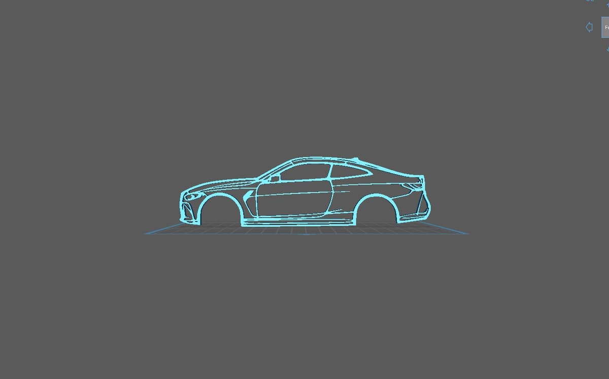 BMW - G82 M4 2022 Wall Art