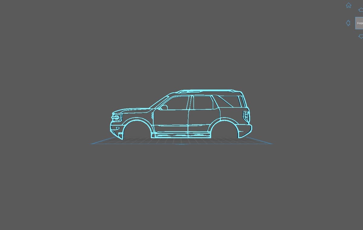 Ford - Bronco Sport 2021 Wall Art