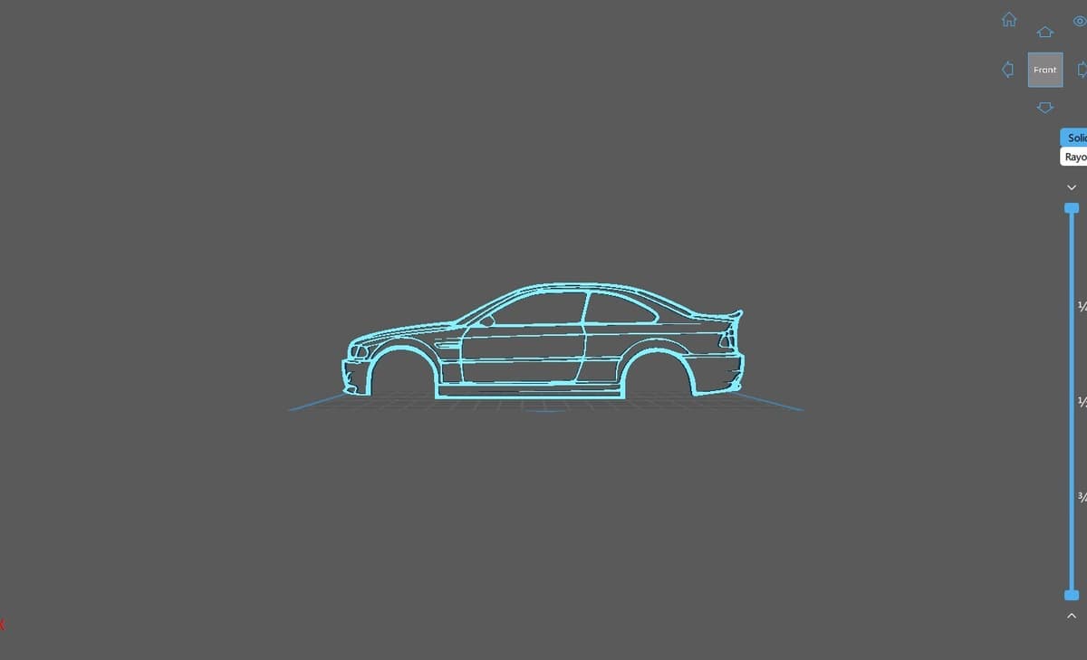 BMW - E46 M3 CSL Wall Art