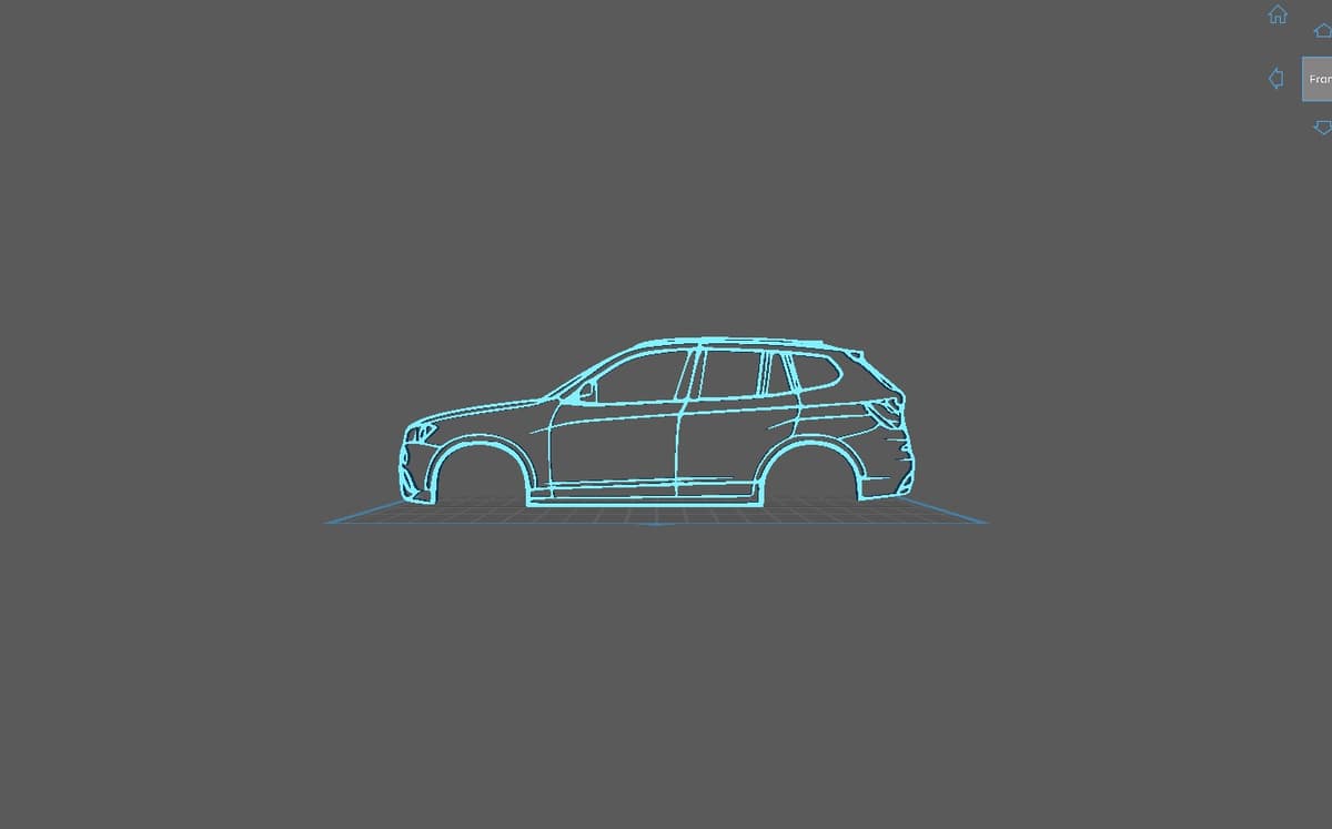 BMW - X3 F25 2011 Wall Art