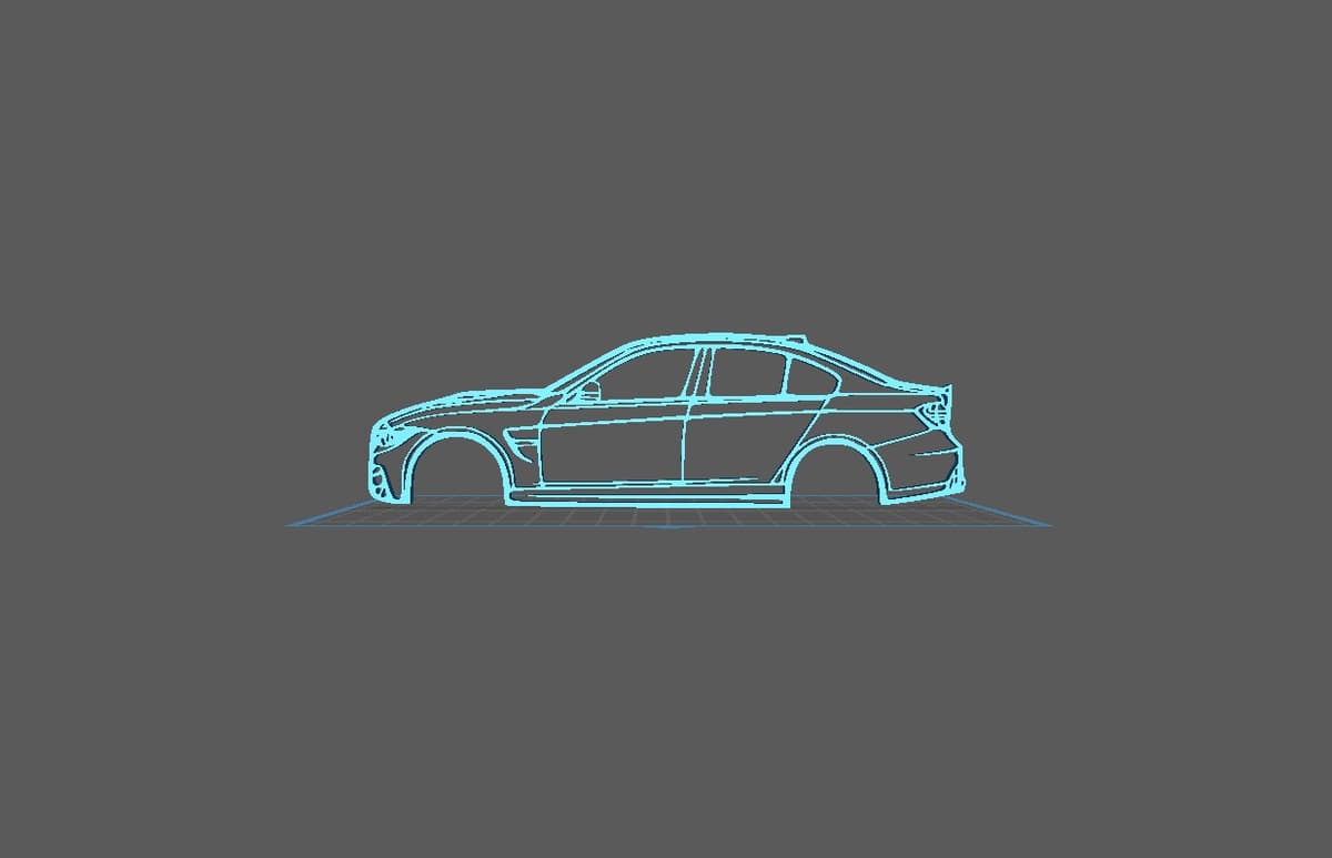 BMW - M3 F80 2014 Wall Art