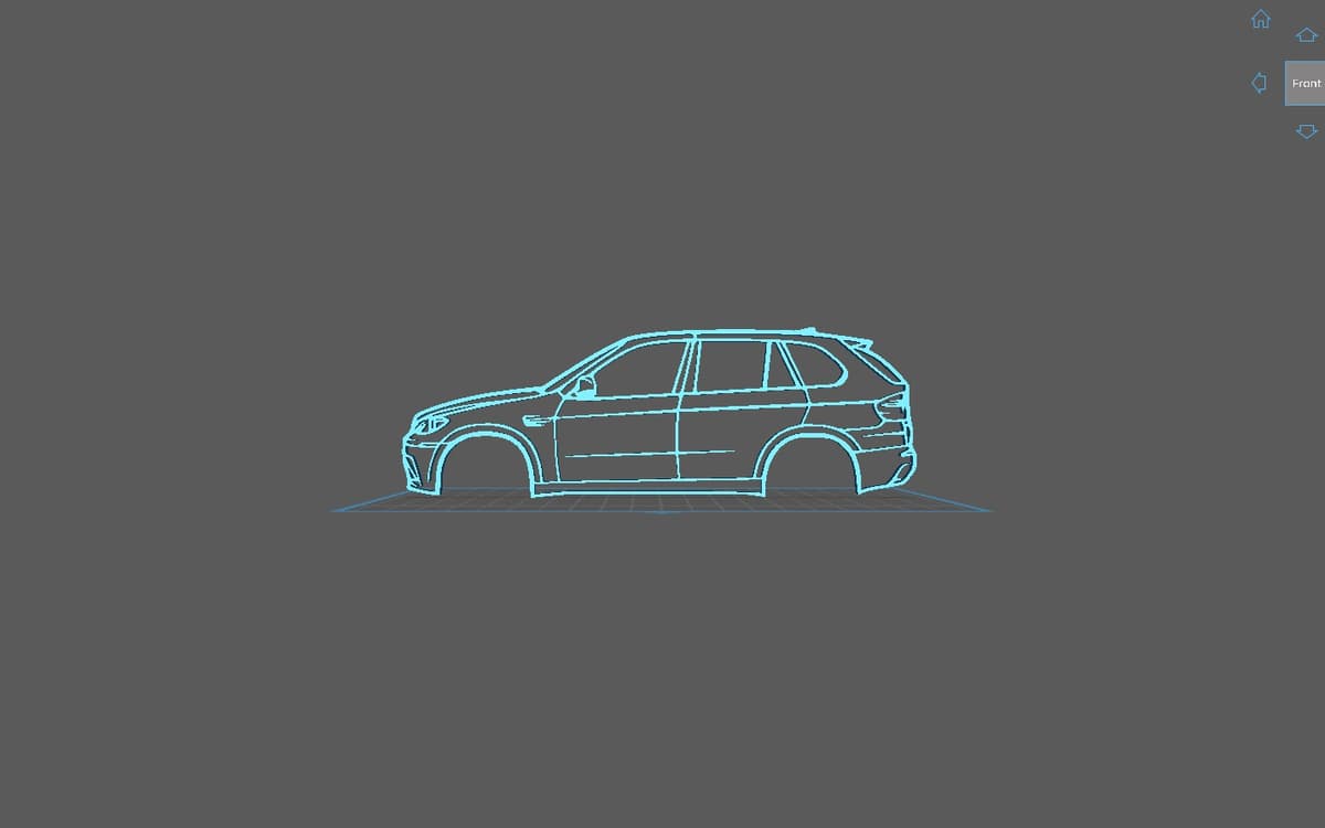BMW - X5 M E80 Wall Art