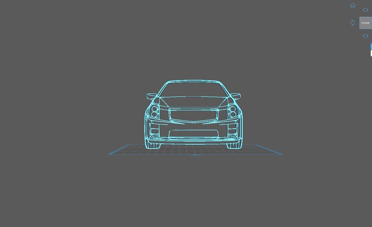 Cadillac - CTS V 2007 Wall Art