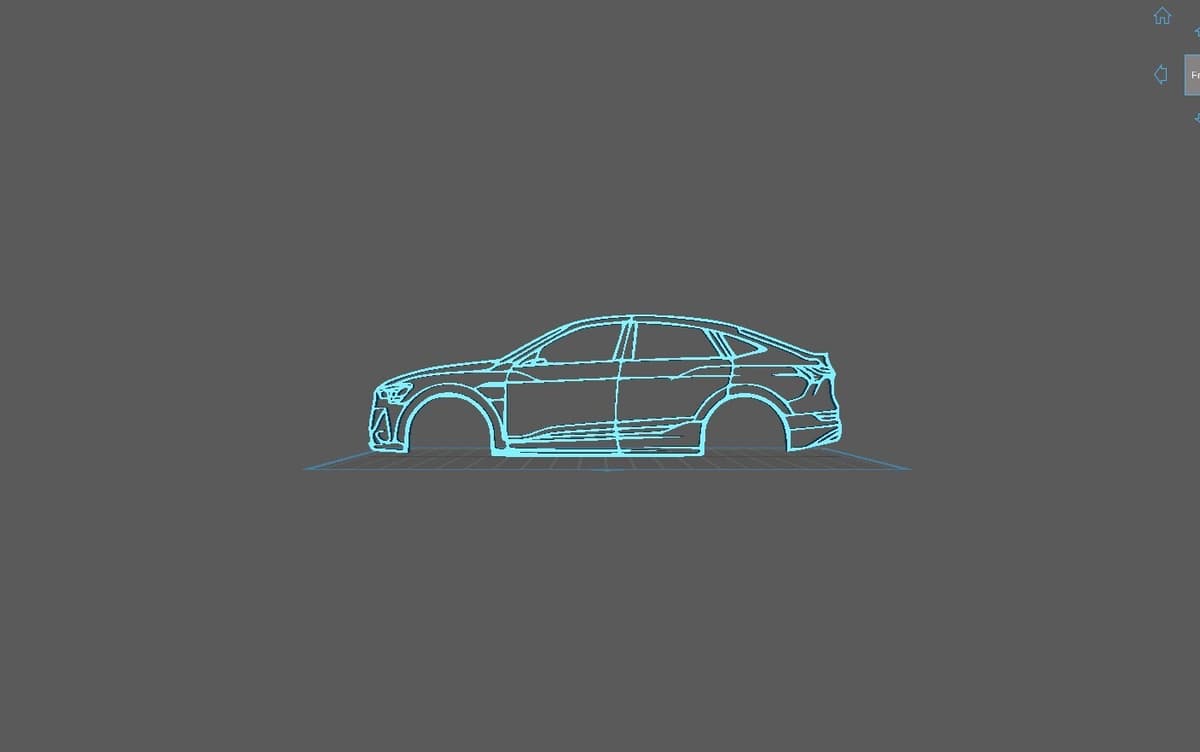 Audi - E-Tron SportBack Wall Art
