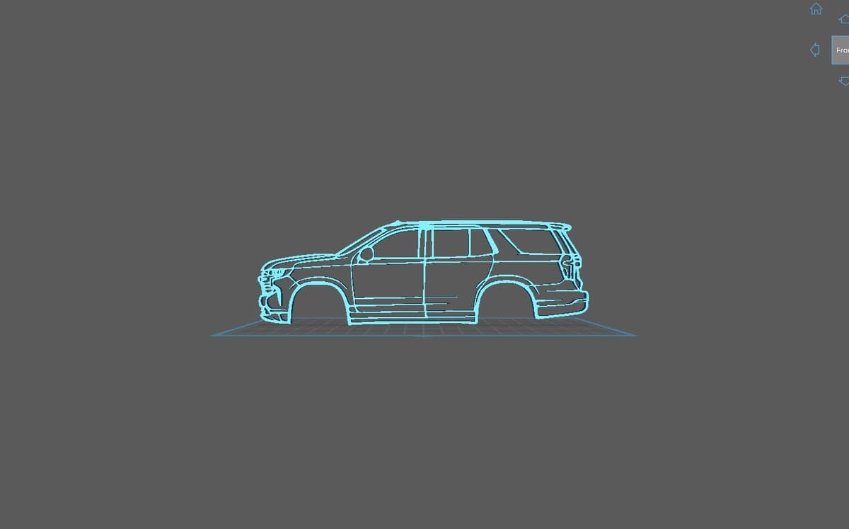 Chevrolet - Tahoe 2021 Wall Art