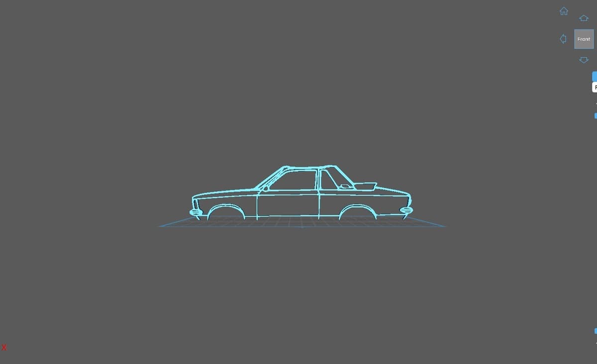 Opel - Kadett C Aero 1978 Wall Art