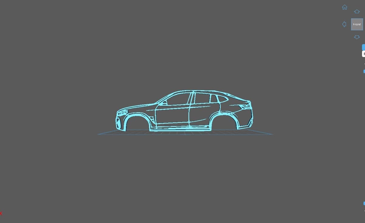 BMW - X4 M G02 Wall Art
