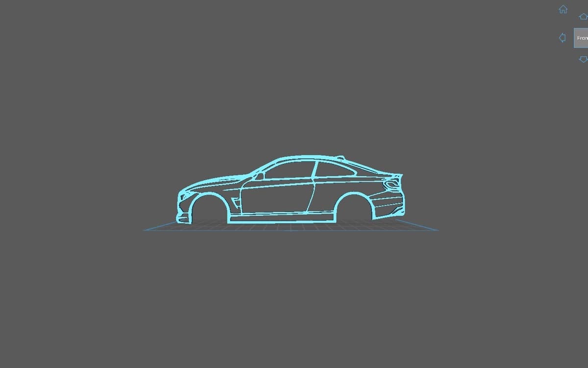 BMW - Alpina B4 2020 Wall Art