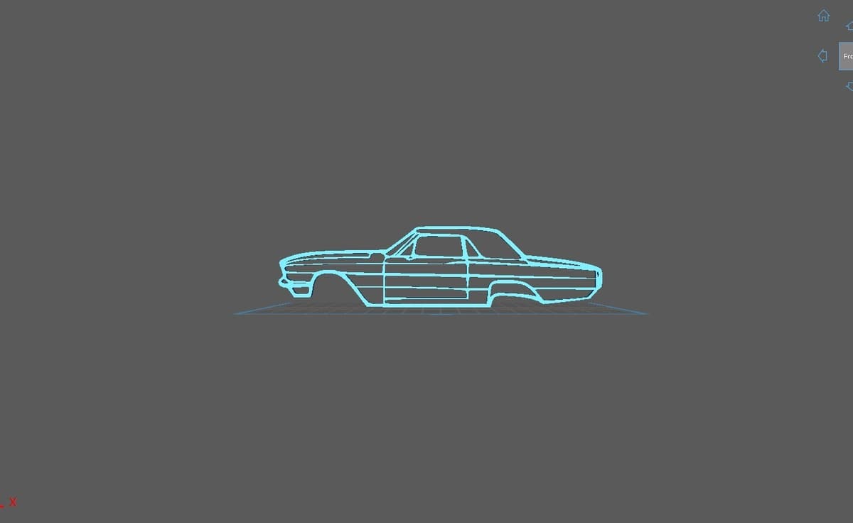 Ford - Thunderbird 1966 Wall Art
