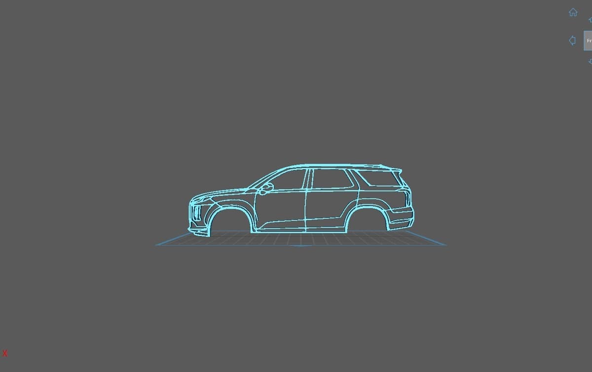 Hyundai - Palisade 2020 Wall Art